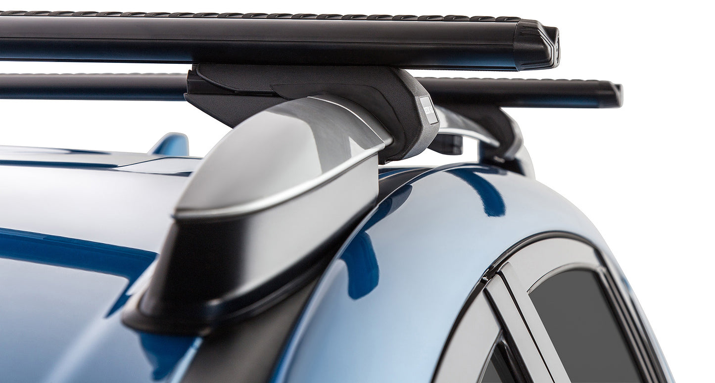 Kit 2 barres de toit Vortex SX pour Toyota RAV4 2012-2019, barres de toit robustes de la marque RHINO-RACK.