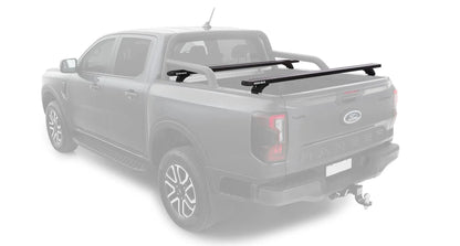 Kit de 2 barres de toit Reconn-Deck RHINO-RACK pour Ford Ranger/Raptor 2023+ nouvelle génération, pour benne.