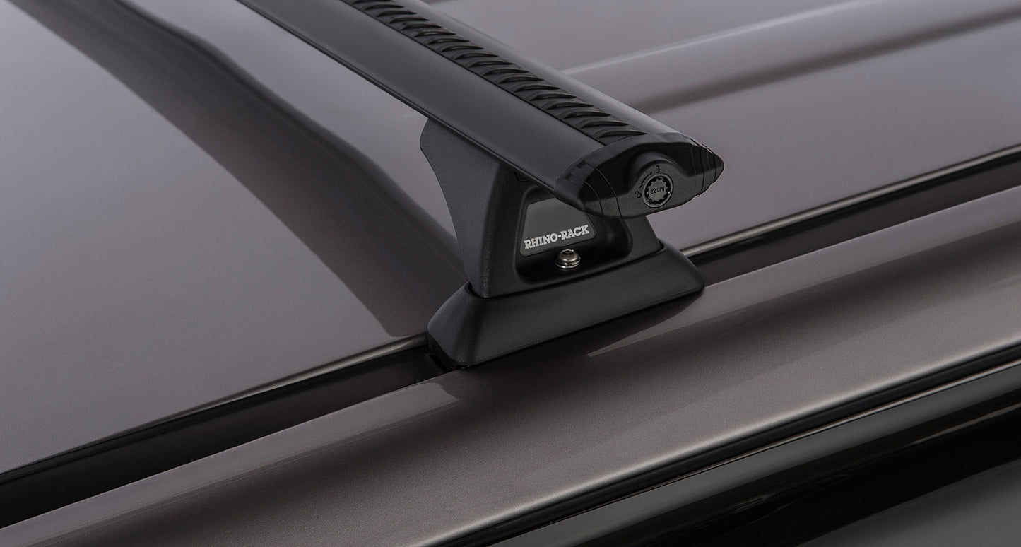 Kit de 3 barres de toit VORTEX pour Land Cruiser 100 1998-2007, marque RHINO-RACK, barres de toit robustes et faciles à installer.