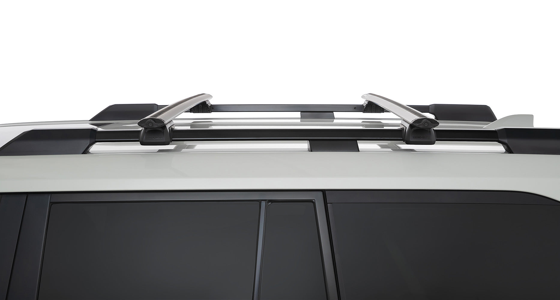 Kit de barres de toit Vortex RHINO-RACK pour Land Cruiser Prado 250, barres robustes et aérodynamiques pour véhicule 4x4.