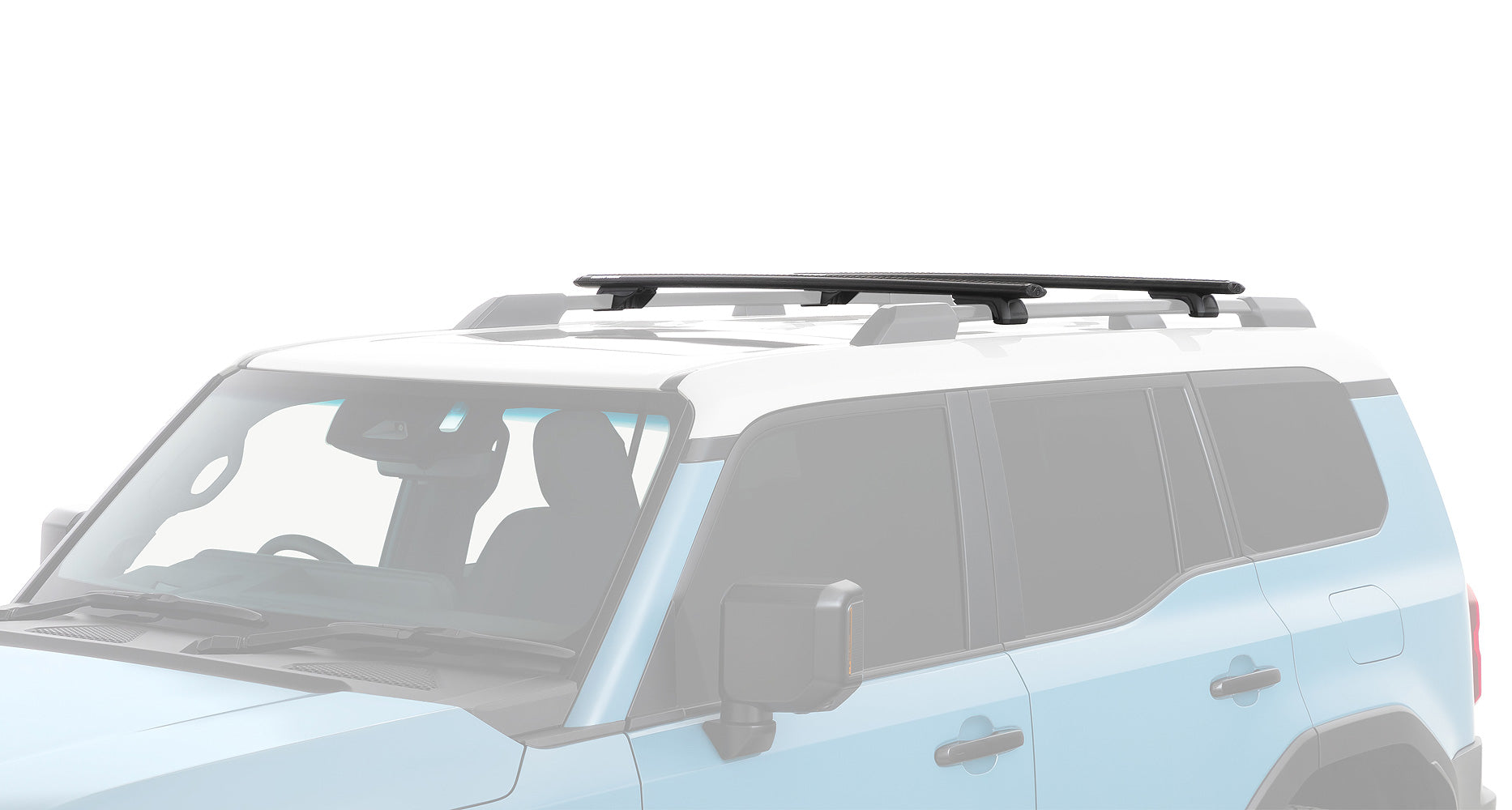Barres de toit Vortex RHINO-RACK pour Land Cruiser Prado 250, fixation solide pour accessoires de transport.