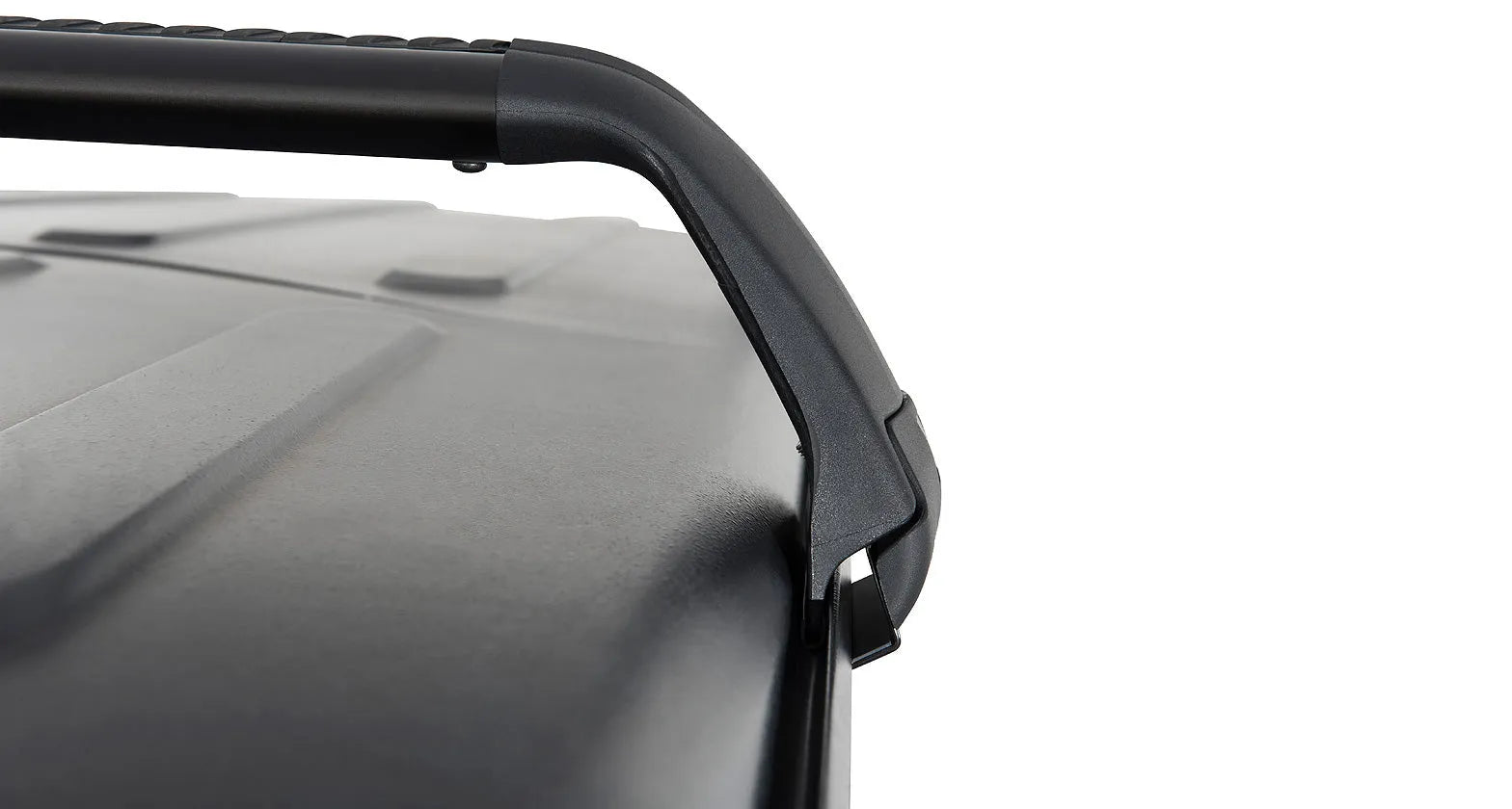 Kit de 2 barres de toit Vortex SG noires pour Jeep JK/JL/JT 4 portes, marque RHINO-RACK, fixation solide pour transport.