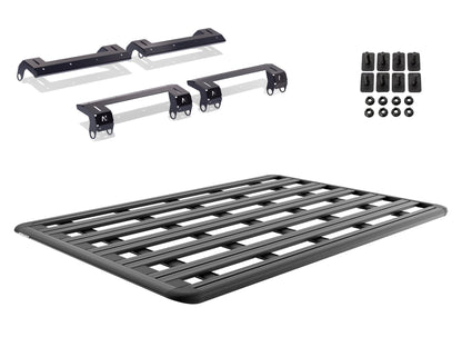 Kit galerie de toit Rhino-Rack Pioneer 6 pour Ineos Grenadier, dimensions 2100x1430mm, robuste et adapté au véhicule.