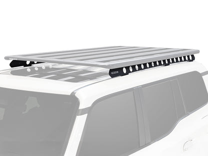 Kit galerie de toit Rhino-Rack Pioneer pour Land Cruiser Prado 250, dimensions 2100x1240mm, fixation solide et robuste.