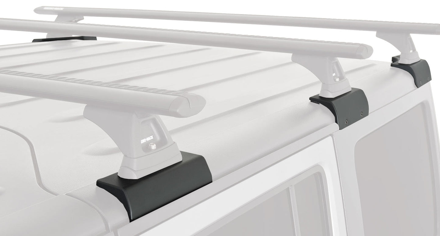 Kit Galerie de Toit + RCL Jeep Wrangler JK 4 Portes - 1800mm x 1430mm - RHINO-RACK sur Xperts4x4 Accessoires 4x4 Off-Road