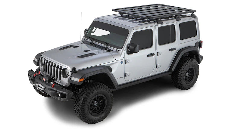Kit Galerie de Toit + RLT600 Jeep Wrangler JL 4 Portes - 1800mm x 1430mm - RHINO-RACK sur Xperts4x4 Accessoires 4x4 Off-Road