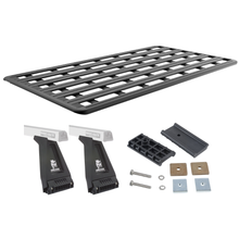 Galerie de toit Rhino-Rack Pioneer pour Land Rover Defender 110 1993-2020, dimensions 2700x1472mm, montage latéral.