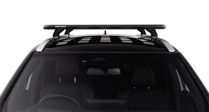 Kit galerie de toit Rhino-Rack Pioneer pour Mitsubishi Outlander Gen4 2021+, 1300 x 1240 mm, montage facile, robuste et durable.