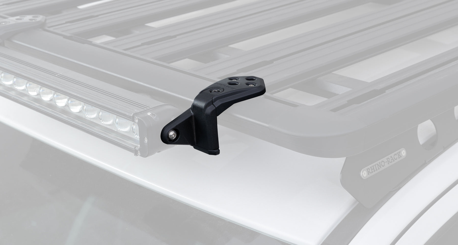 Kit d'installation rapide RHINO-RACK Stow-iT pour galerie ou barre, accessoire pratique pour montage facile.