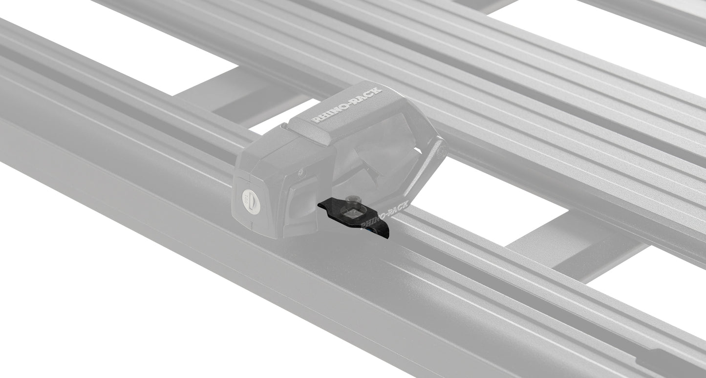 Kit d'installation rapide Stow-iT pour galerie ou barre, accessoire Rhino-Rack, facile à fixer sur les barres de toit.