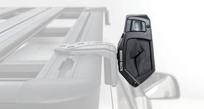 Kit d'installation rapide Stow-iT pour galerie ou barre, accessoires Rhino-Rack, compatible avec systèmes de fixation Rhino-Rack.
