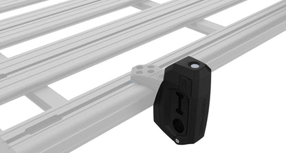 Kit d'installation rapide Stow-iT pour galerie ou barre, accessoires Rhino-Rack, facile à fixer sur le toit.
