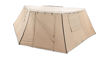 Kit murs pour auvent Batwing 180° RHINO-RACK, extension d'abri tout-terrain, panneaux latéraux pour auvent de véhicule.