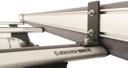 Kit support d'auvent universel Rhino-Rack avec 2 supports pour accessoires de toit de véhicule.