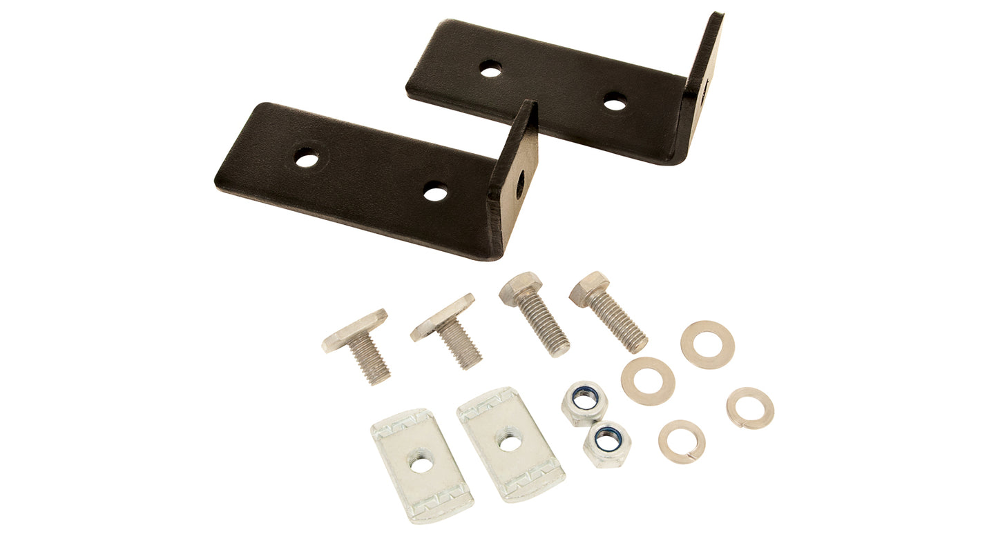 Kit support d'auvent universel Rhino-Rack, accessoire pour fixation d'auvent, deux pièces, compatible avec systèmes Rhino-Rack.