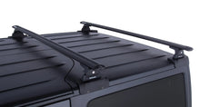 Kit de 2 barres de toit RHINO-RACK Sportz de 1500mm pour Jeep Wrangler JK 2 portes, fixations solides et robustes.