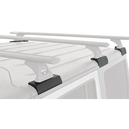 Kit de 3 barres de toit Vortex RHINO-RACK pour Jeep Wrangler JK 4 portes, 1500mm, fixation robuste, accessoires pour véhicule.