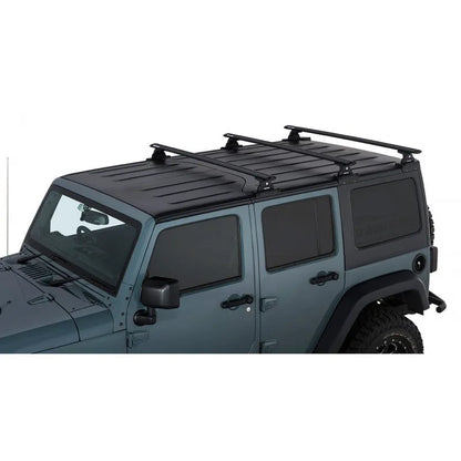 Kit de 3 barres de toit Vortex RHINO-RACK de 1500mm pour Jeep Wrangler JK 4 portes, robustes et faciles à installer.