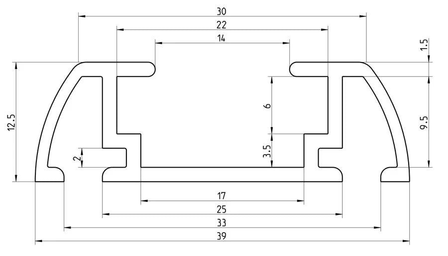 Paired rails universels RTV de Rhino-Rack, accessoires pour rack de toit, en acier robustes pour véhicules.