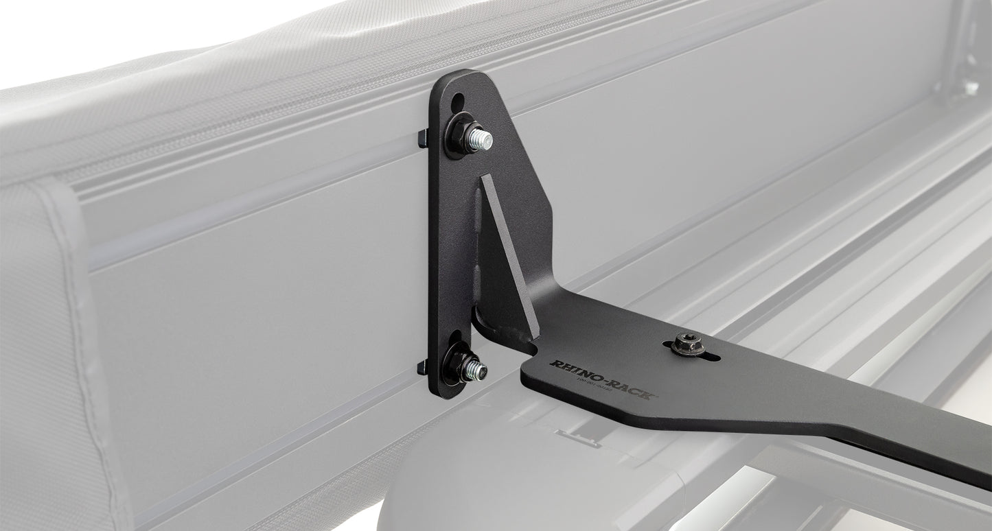 Support HD pour auvent autoportant 4x4 de RHINO-RACK, accessoire robuste pour véhicule tout-terrain.
