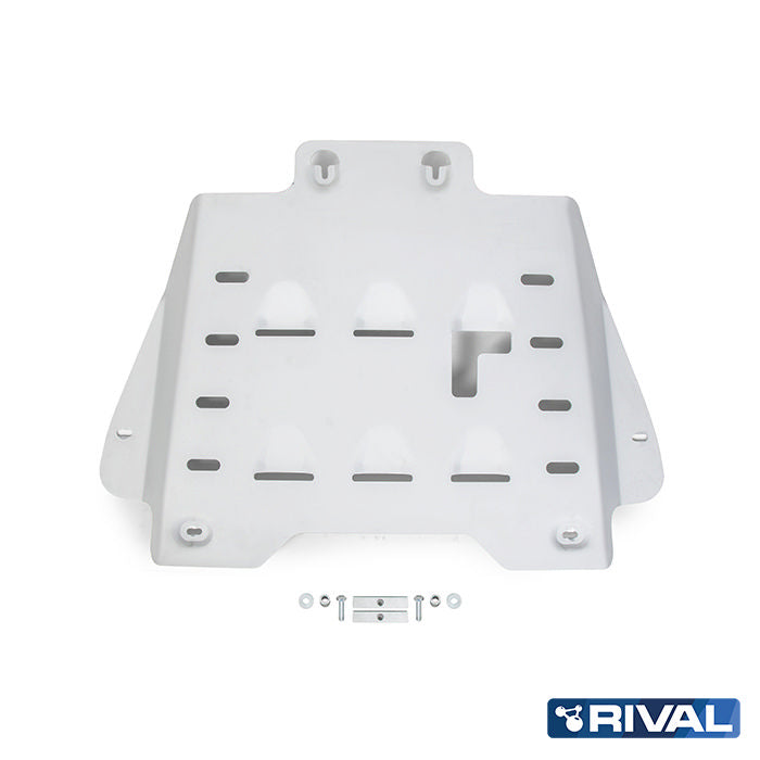 Kit de blindage en alu 6mm Rival 4x4 pour protections inférieures du D-Max 2020+ Isuzu, protection robuste en métal.