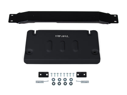 Pack de protections inférieures en acier 3mm pour Ford Ranger 2023+ de la marque RIVAL 4x4, montage robuste et durable.