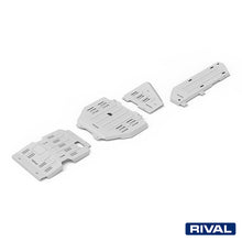 Protection inférieure RIVAL 4X4 pour Toyota Land Cruiser Prado J250, kit de protections robustes pour le dessous du véhicule.