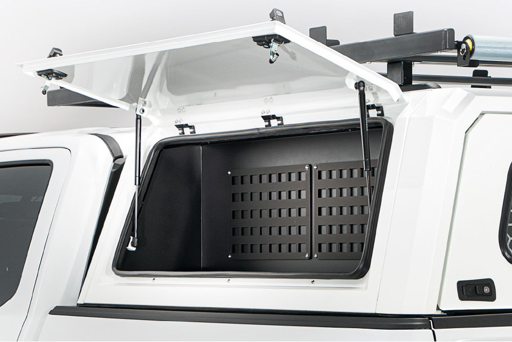Kit rangement Full-Bin RSI SMARTCAP pour Jeep Gladiator JT, accessoires de stockage robustes et pratiques.
