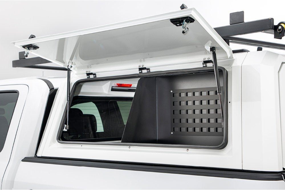 Kit de rangement Half-Bin RSI SMARTCAP pour Jeep Gladiator JT, accessoire de rangement robuste et pratique.
