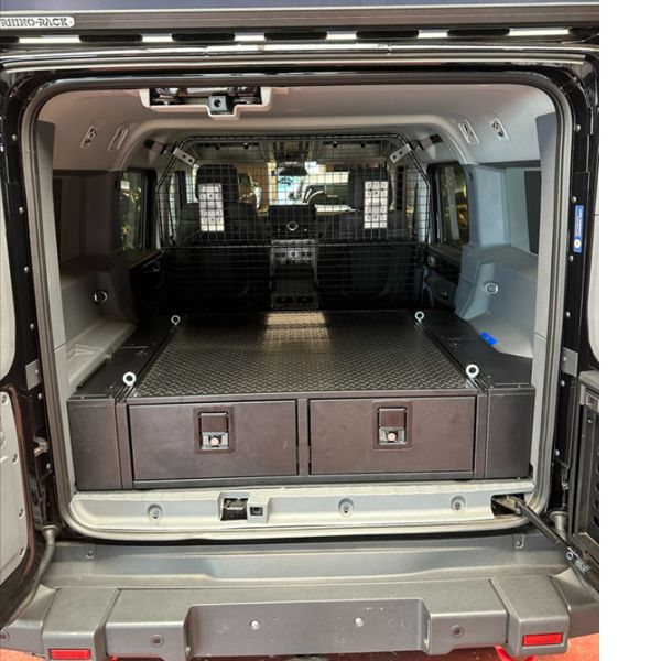 Tiroirs de rangement RUUUD pour le Utility Wagon INEOS GRENADIER 2023, kit pratique pour l'aménagement intérieur.