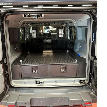 Tiroirs de rangement RUUUD pour le Utility Wagon INEOS GRENADIER 2023, kit pratique pour l'aménagement intérieur.