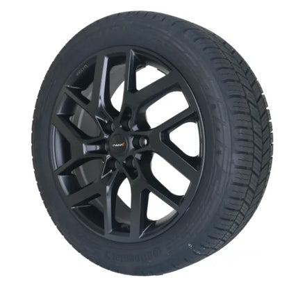 Jante aluminium RUUUD Bastogne 7,5x19 pouces, 6x120 ET52, finition noire mate, pour voiture.