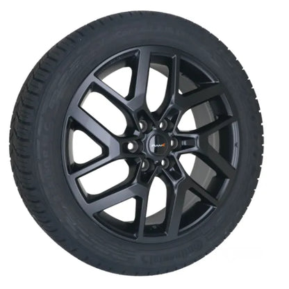 Jante aluminium RUUUD Bastogne 7,5x19, 6x120, ET52, finition noire mat, design moderne pour véhicule.