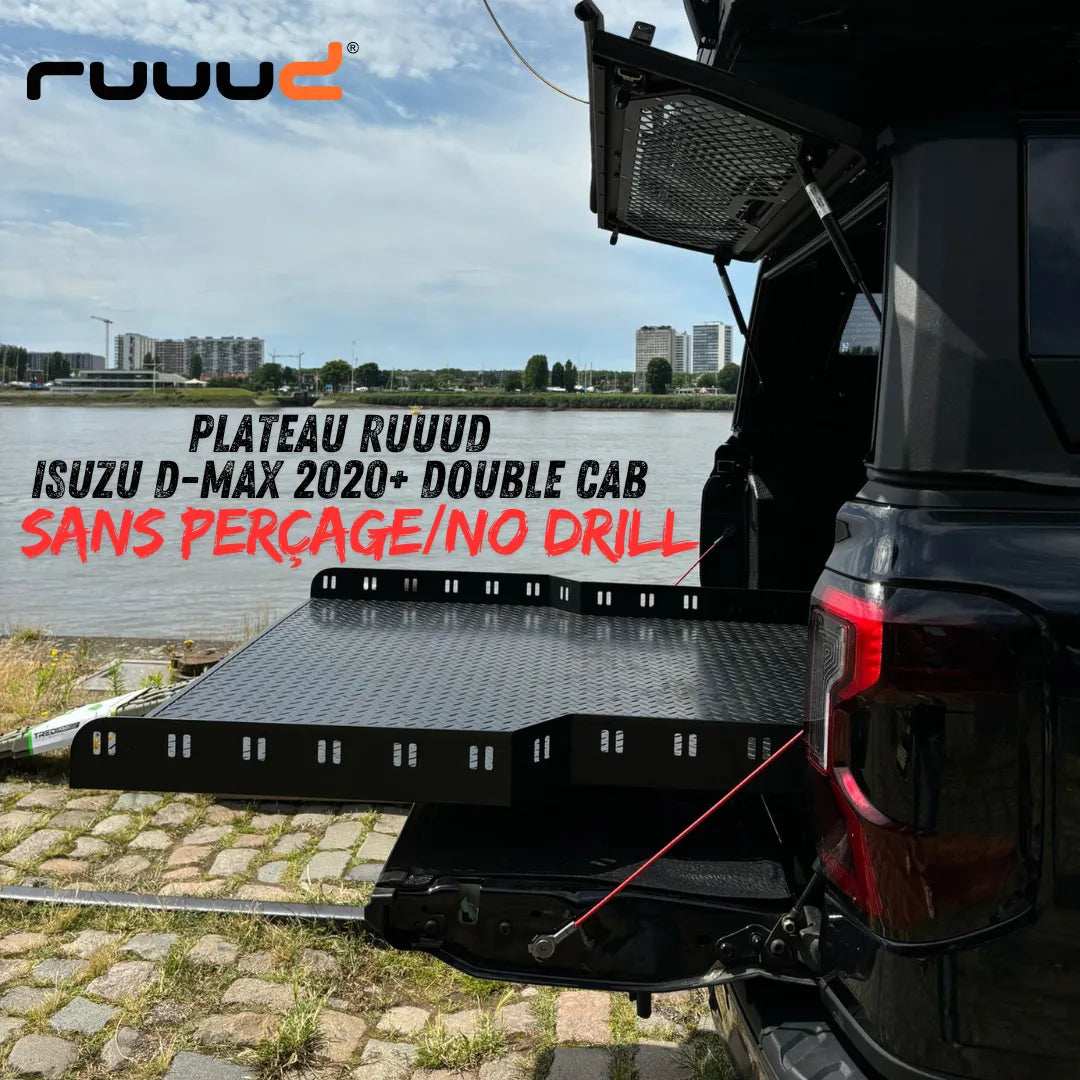 Plateau Coulissant Isuzu Dmax 2020+ | RUUUD – Sans Perçage, Ultra Résistant sur Xperts4x4 Accessoires 4x4 Off-Road
