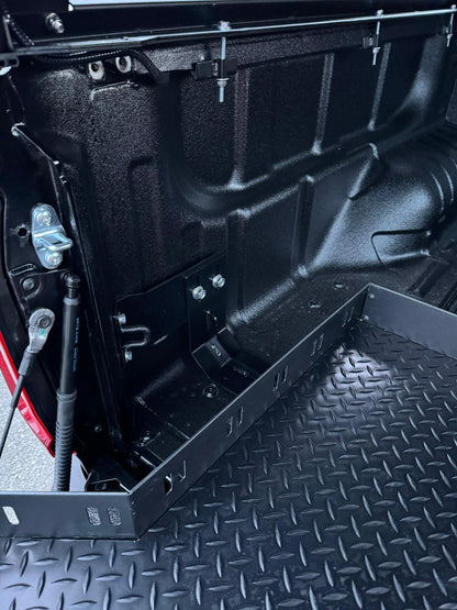 Plateau coulissant RUUUD pour Maxus T90/T60 Double Cab 2022, plateforme robuste et ajustable pour camion utilitaire.