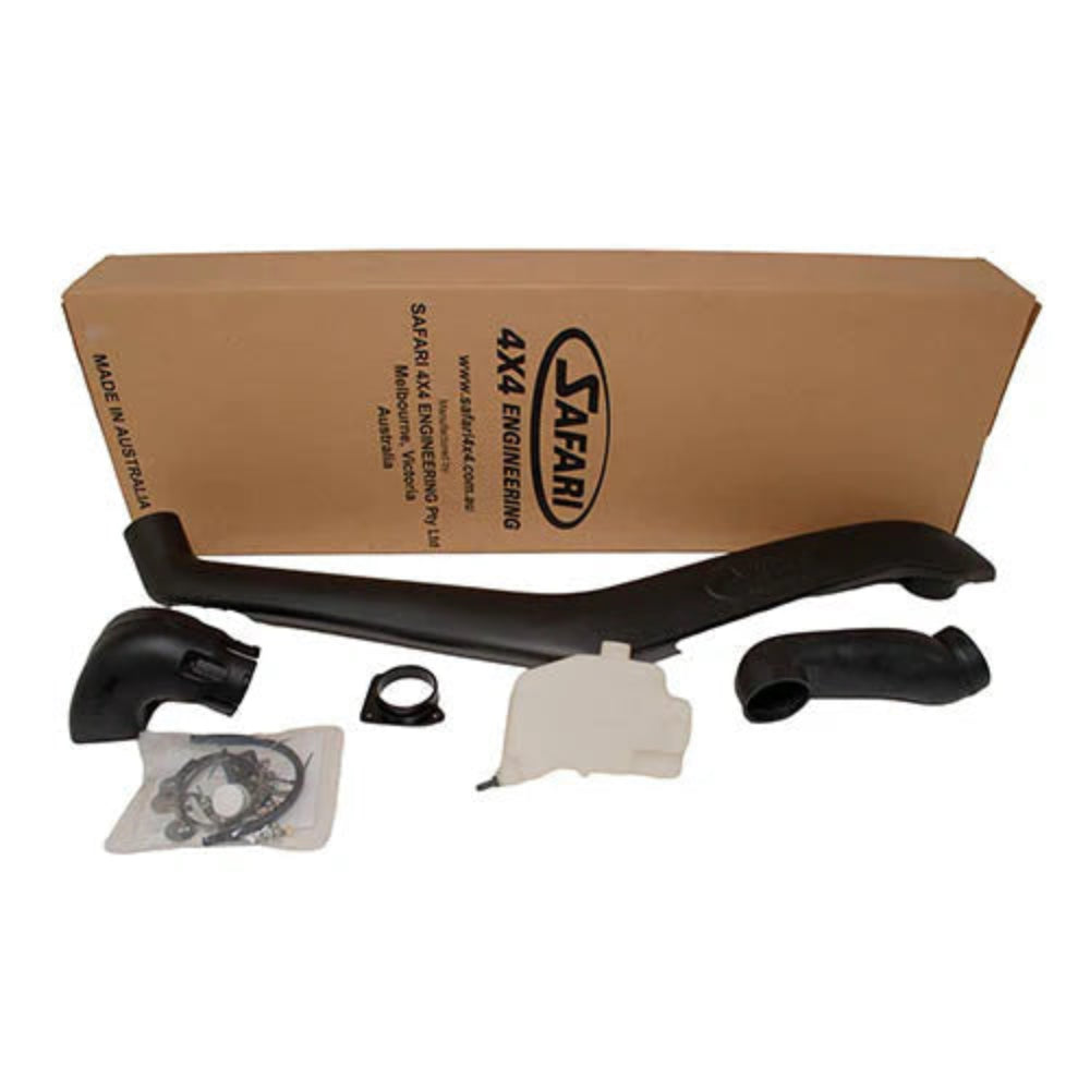 Snorkel Safari 4x4 pour Mitsubishi Triton/L200 2006-2015, accessoire de protection pour le moteur, installation sur le côté du véhicule.