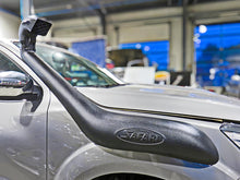 Snorkel Safari 4x4 pour Nissan Navara D23 NP300 2015+, équipement de protection pour le moteur, en noir.