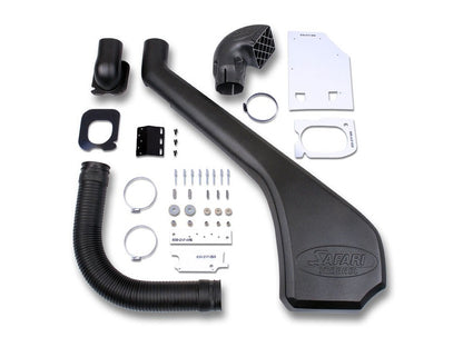 Tube de snorkel Safari 4x4 pour Land Rover Discovery 3, accessoire robuste pour conduite tout-terrain.