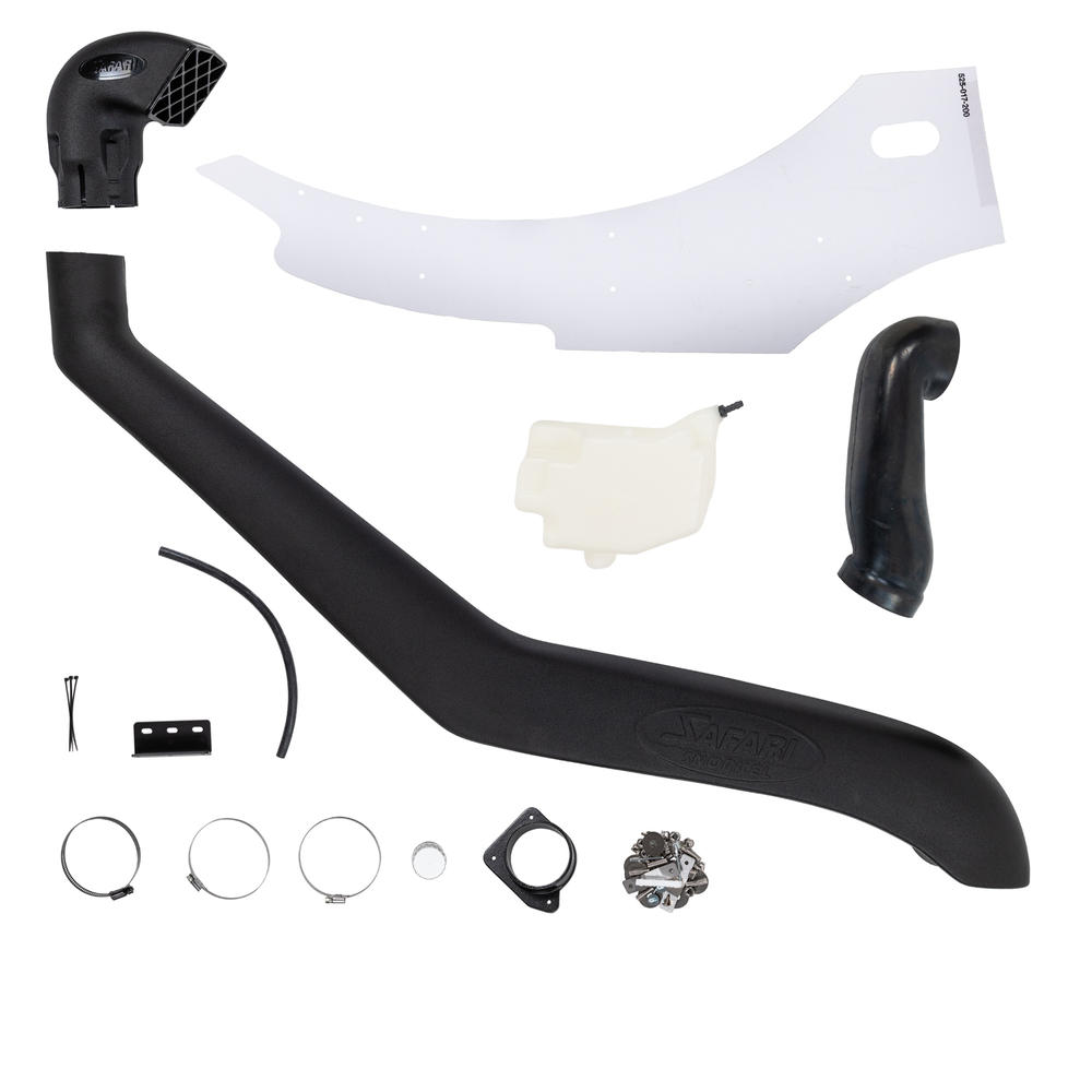 Tube de snorkel Safari 4x4 pour Mitsubishi Challenger 2009-2016, durable et adapté pour l'aventure tout-terrain.