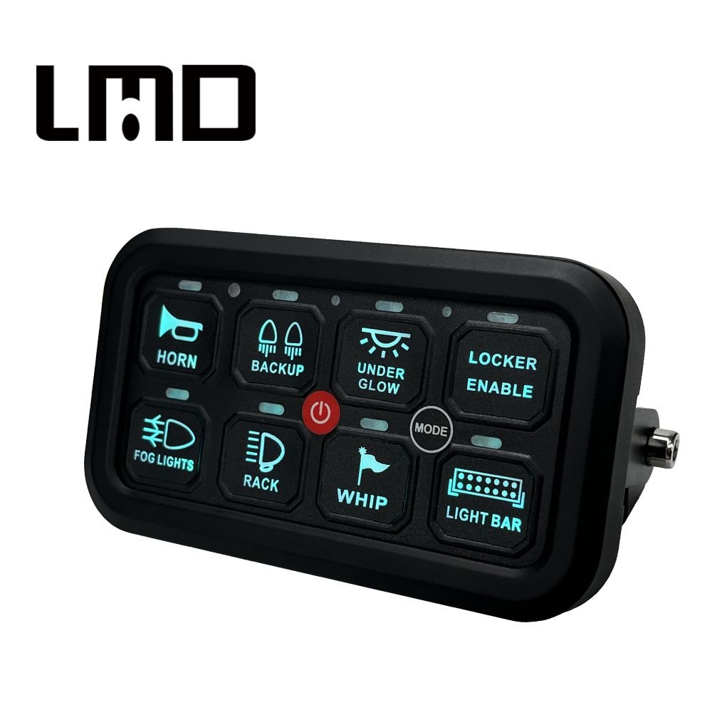 Switch Panel Lumidrive 12V : Centralisez l'Électricité de Votre 4x4 - BYD Shark 2024+