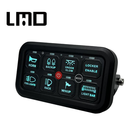 Switch Panel Lumidrive 12V : Centralisez l'Électricité de Votre 4x4 - BYD Shark 2024+