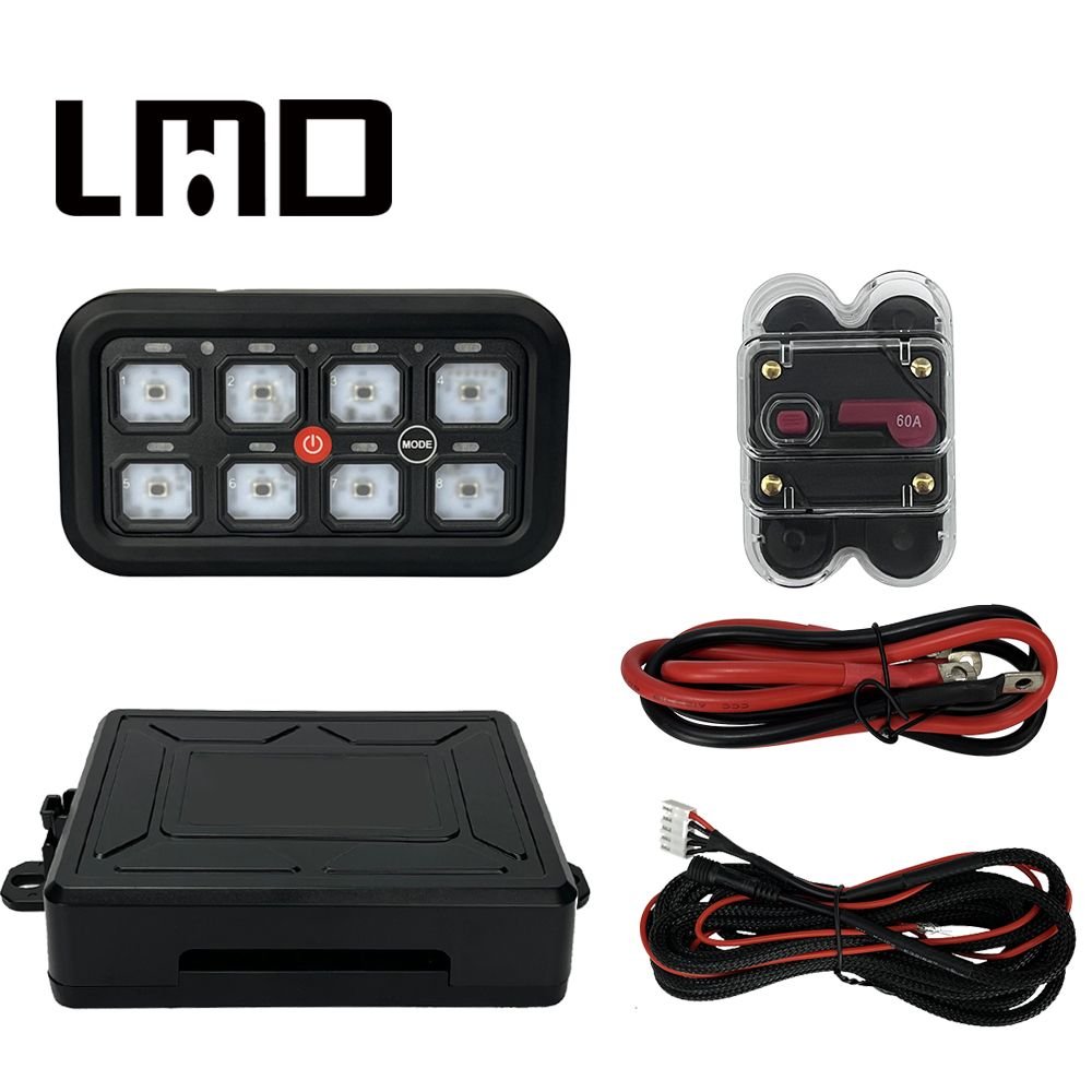Switch Panel Lumidrive 12V : Centralisez l'Électricité de Votre 4x4 - BYD Shark 2024+