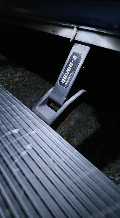 Marche-pied électrique T-MAX pour Dodge RAM 1500 DS Classic 09-18, accessoire robuste pour facilitation d'entrée.