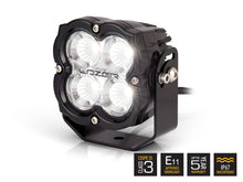 Projecteur LED LAZER LAMPS Utility 80 'Slimline' avec montage inclinable et affichage d'icônes, éclairage de travail puissant.