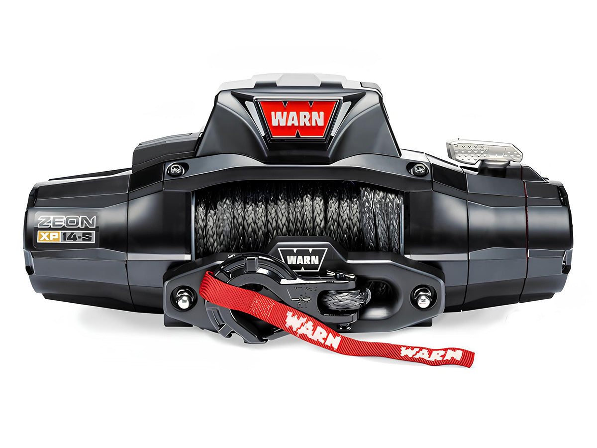 Treuil Warn Zeon XP14-S de 6350 kg avec câble synthétique, connecté, pour véhicules tout-terrain ou utilitaires.