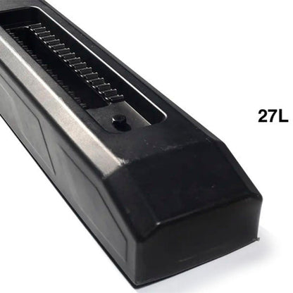 Réservoir d'eau latéral Xperts 4x4 avec pompe 12V intégrée, capacité 17L, en plastique robuste pour véhicule tout-terrain.