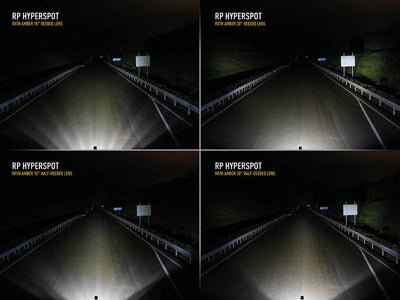 Lentille LAZER LAMPS Half-strié – 30 degrés – RP-Série/Utility-80 HD LAZER LAMPS - BYD Shark 2024+