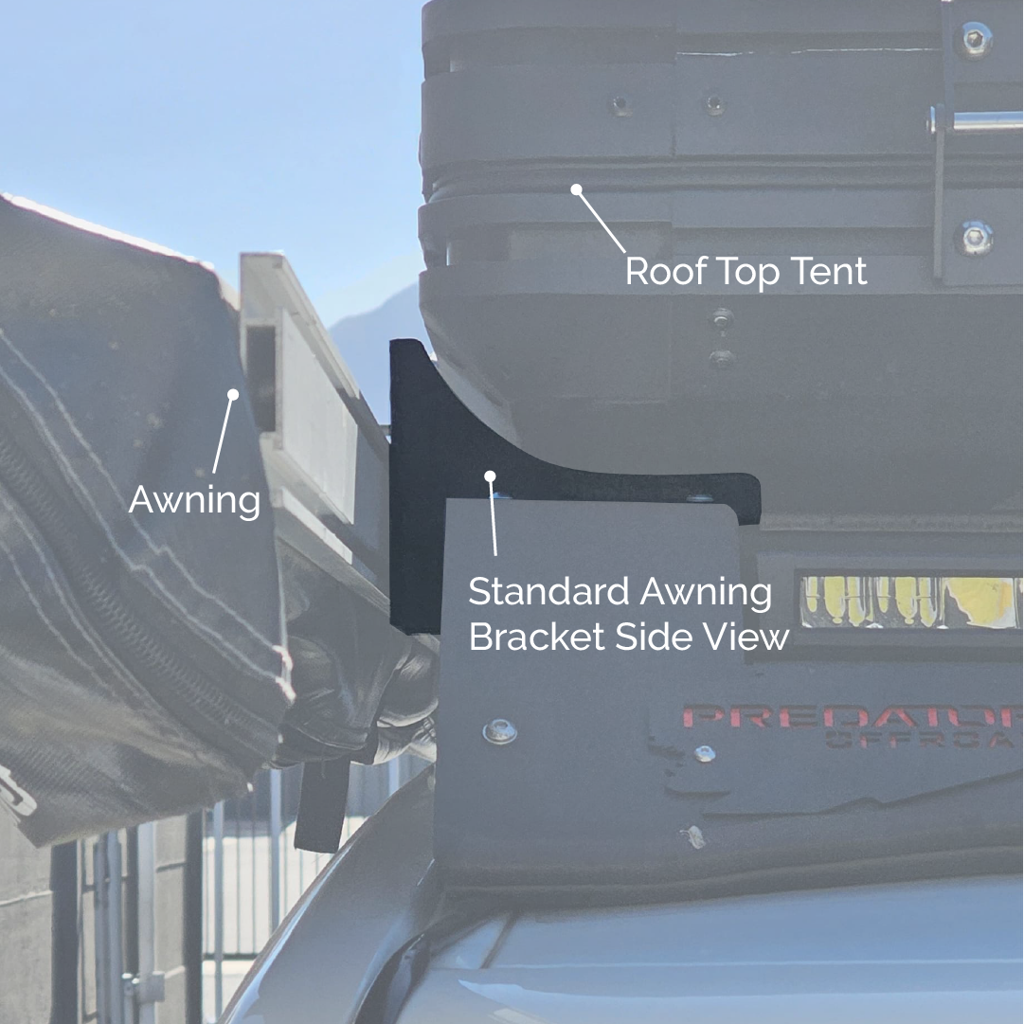 Kit de supports d'auvent standard Predator Offroad sur Xperts4x4 Accessoires 4x4 Off-Road