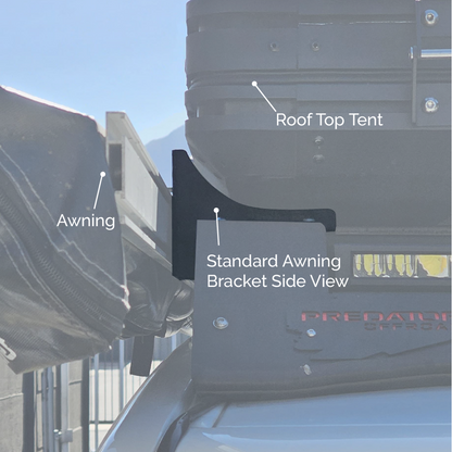 Kit de supports d'auvent standard Predator Offroad sur Xperts4x4 Accessoires 4x4 Off-Road