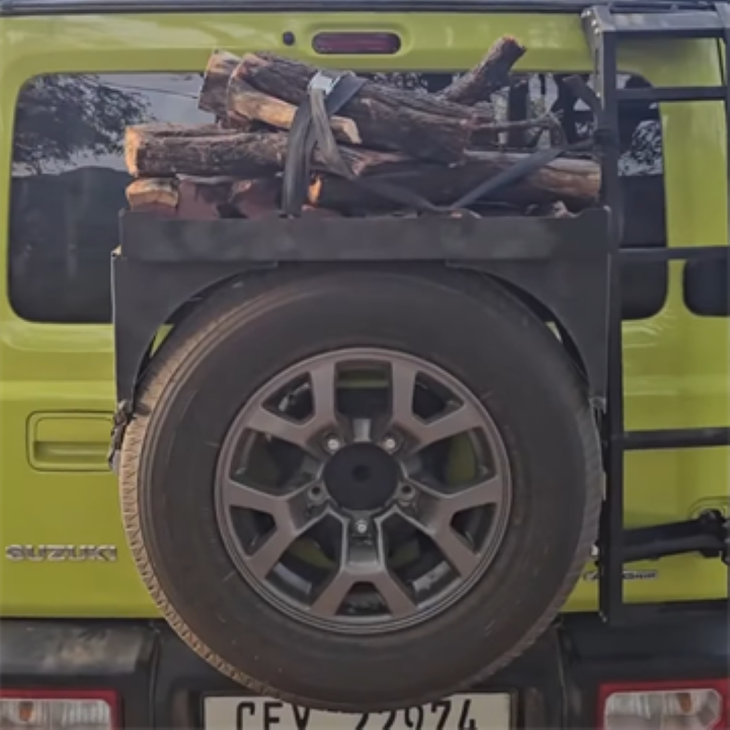 Porte-roue de secours grande taille (265 et plus) Predator Offroad sur Xperts4x4 Accessoires 4x4 Off-Road
